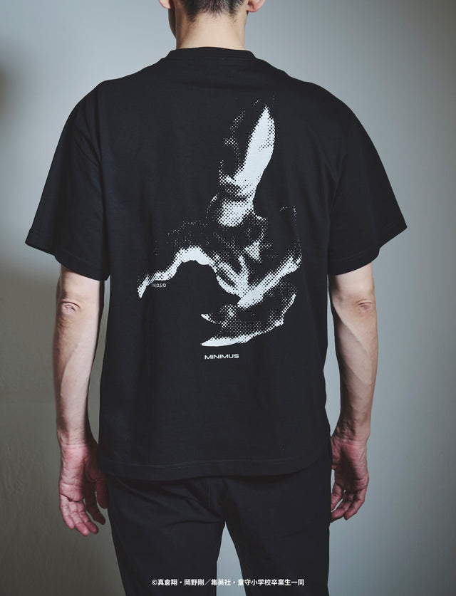 【地獄先生ぬ~べ~×MINIMUS】Hell Teacher Hand Back Print Tee