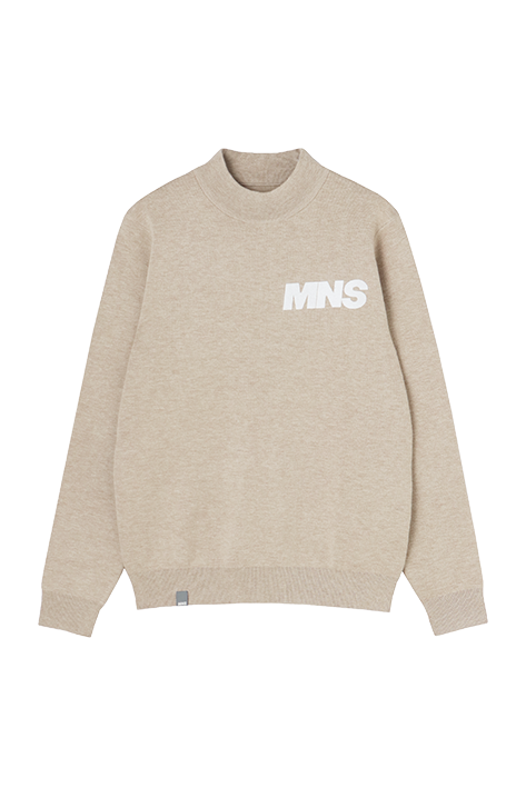 MNS PATCH SLIM FIT KNIT