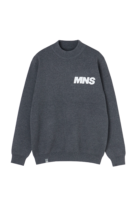 MNS PATCH SLIM FIT KNIT
