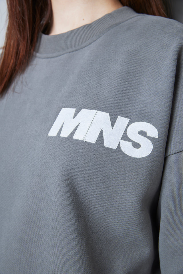 MNS PATCH CREWNECK