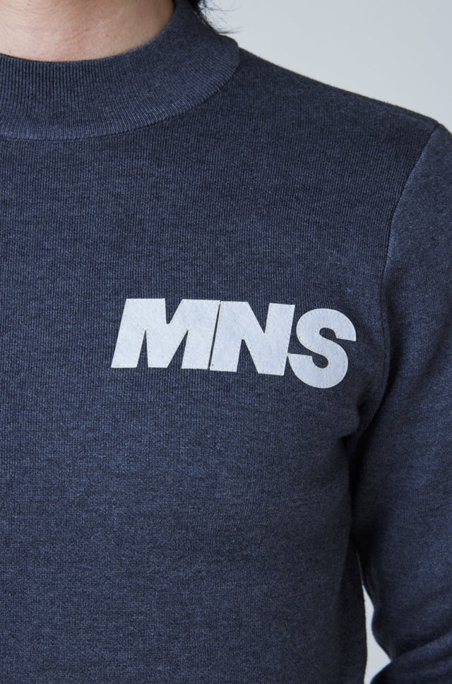 MNS PATCH SLIM FIT KNIT
