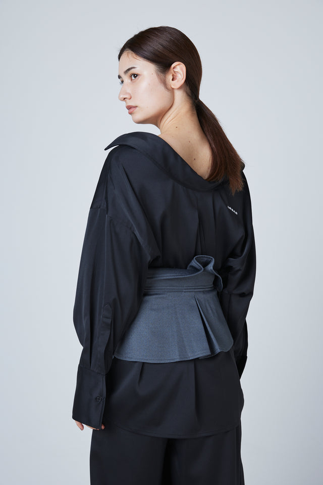 PULLBACK SATIN SHIRTS