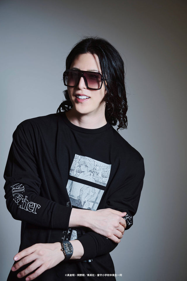 【地獄先生ぬ~べ~×MINIMUS】4 Scene Hell Teacher Long Sleeve Tee