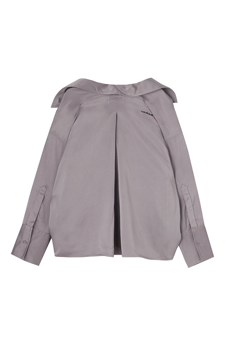 PULLBACK SATIN SHIRTS