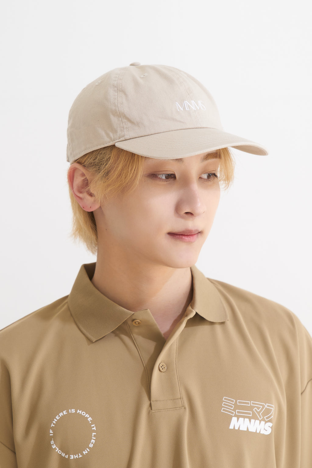 MNMS EMB CAP｜ブランド初・ユニセックスロゴキャップ｜シルバー刺繍