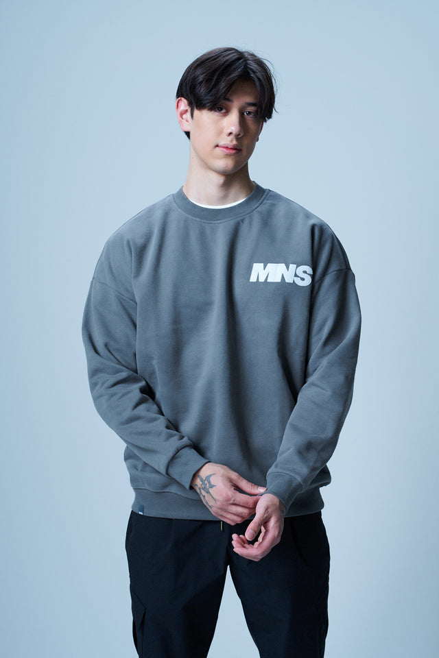 MNS PATCH CREWNECK