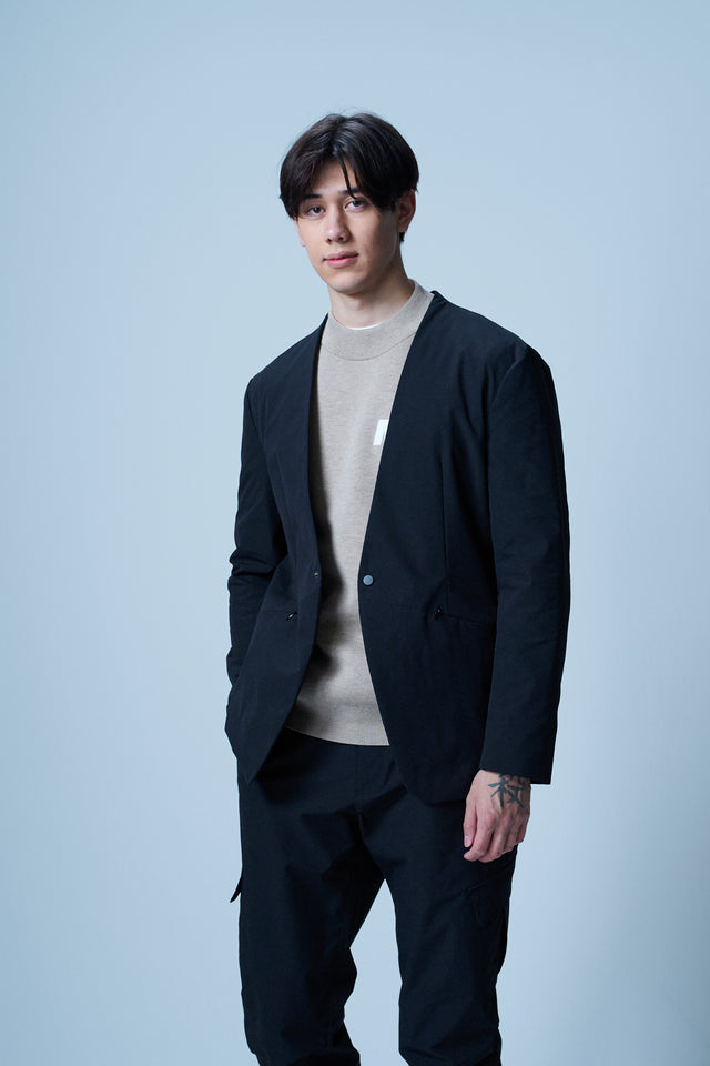 MNS PATCH SLIM FIT KNIT