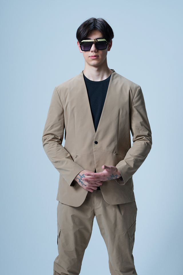 NO COLLAR JACKET