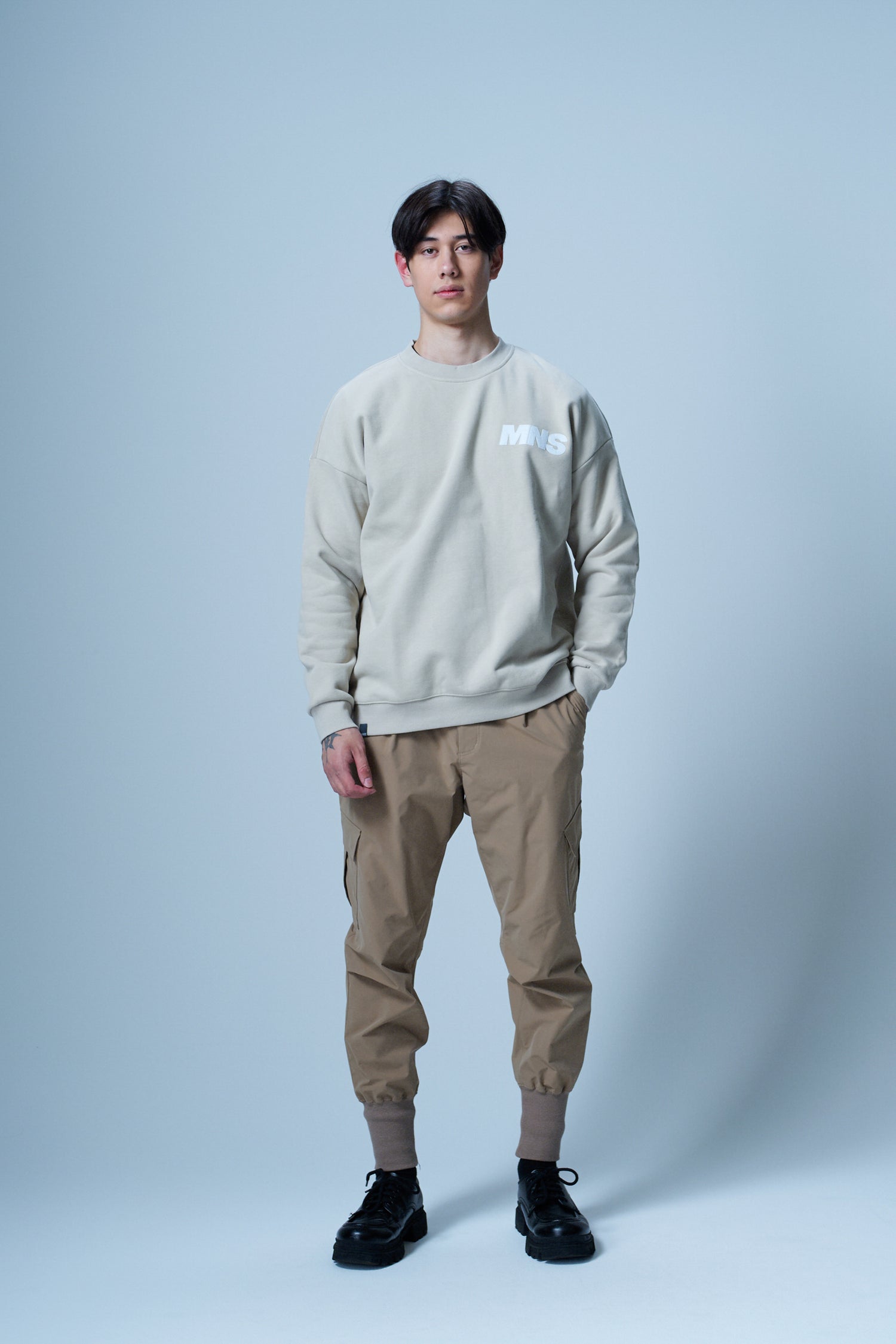 RIB MILITARY CARGO PANTS