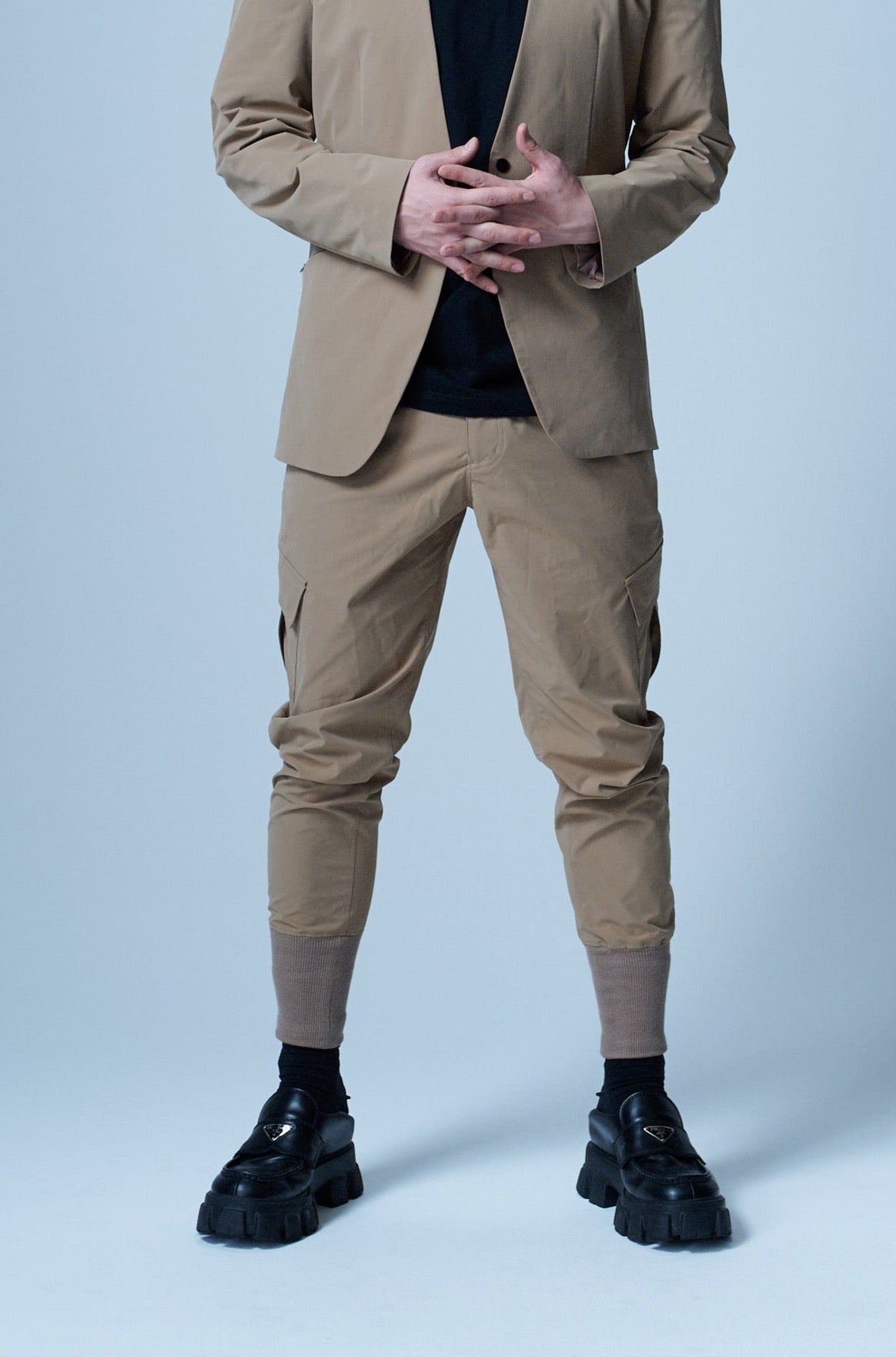 RIB MILITARY CARGO PANTS