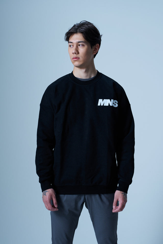 MNS PATCH CREWNECK