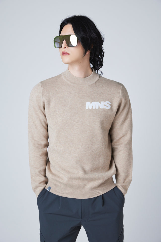 MNS PATCH SLIM FIT KNIT