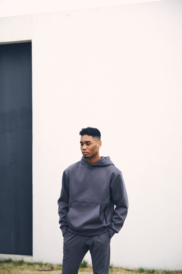 SIDE ZIP POCKET HOODIE