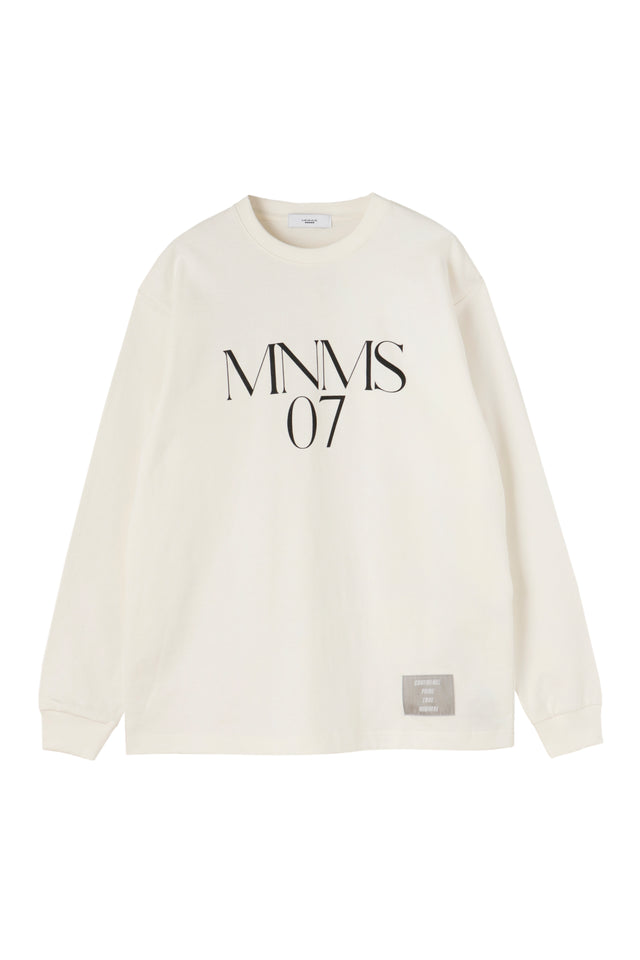 MNMS ORGANIC LONG SLEEVE TEE