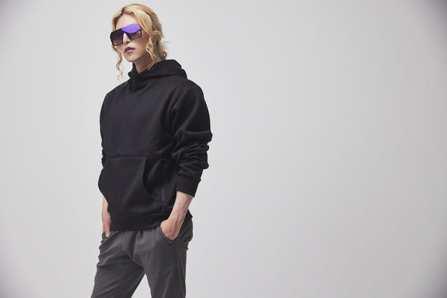 SIDE ZIP POCKET HOODIE