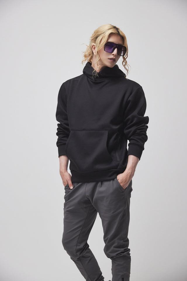 SIDE ZIP POCKET HOODIE