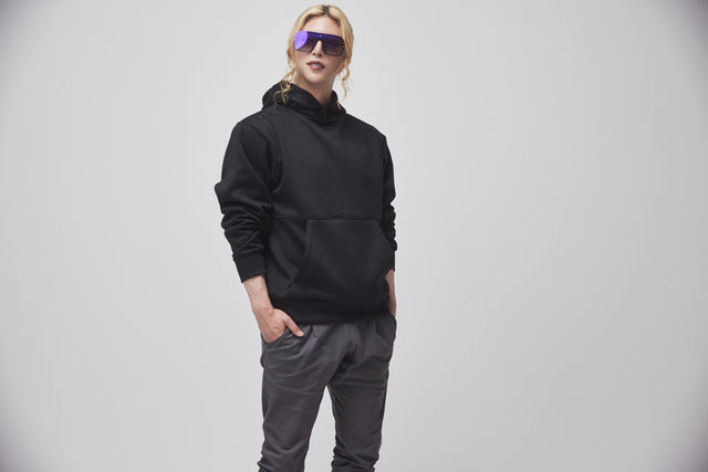 SIDE ZIP POCKET HOODIE
