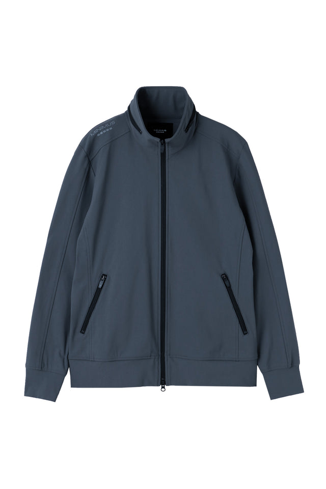 STAND COLLAR ZIP UP BLOUSON