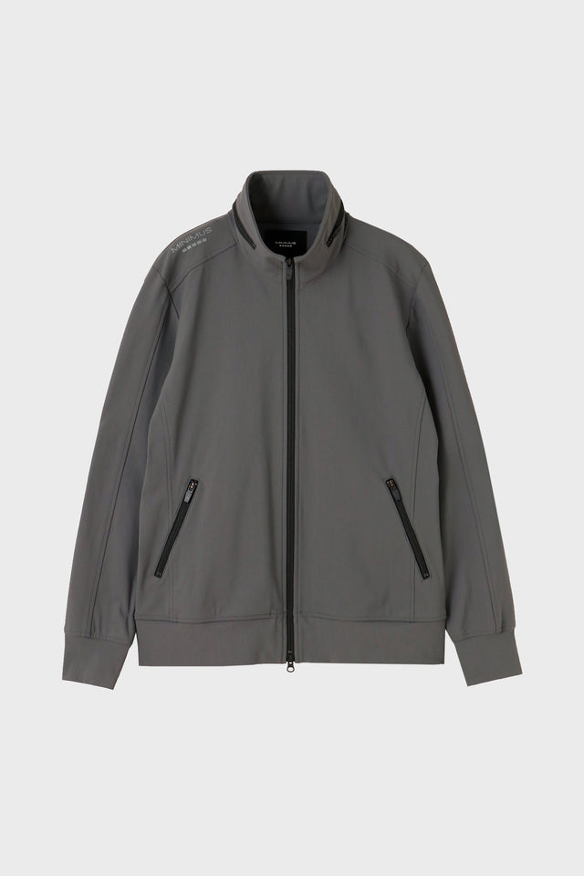 STAND COLLAR ZIP UP BLOUSON