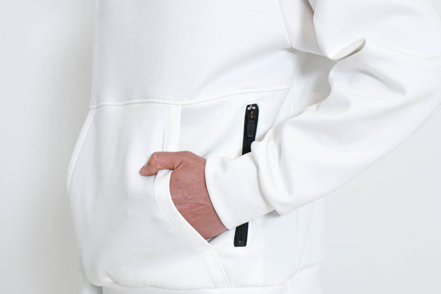 SIDE ZIP POCKET HOODIE