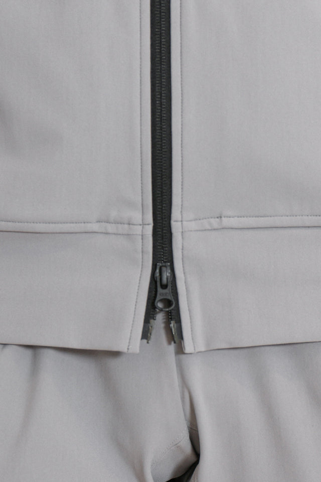 STAND COLLAR ZIP UP BLOUSON