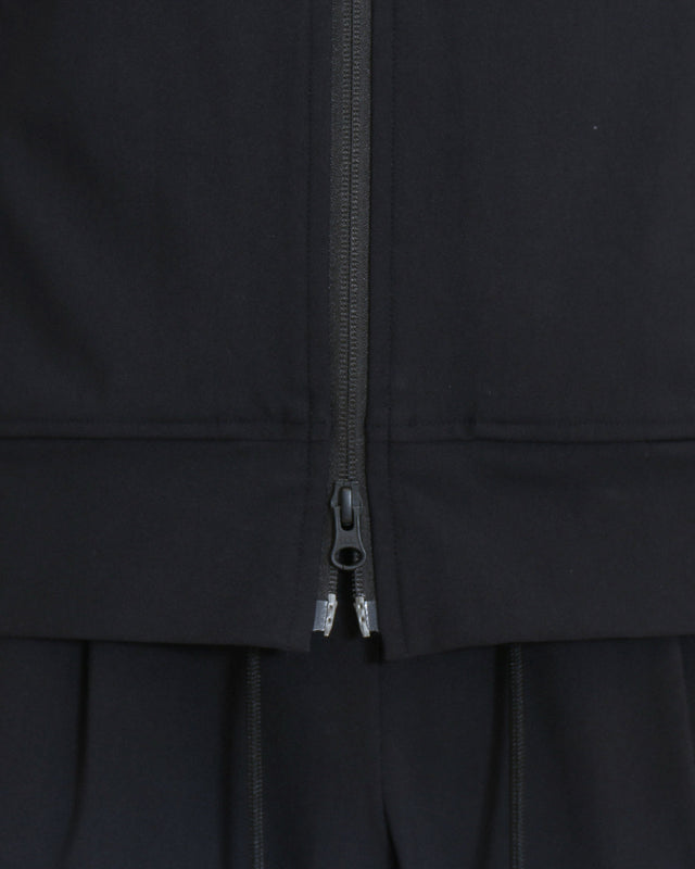 STAND COLLAR ZIP UP BLOUSON