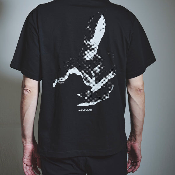 地獄先生ぬ～べ～×MINIMUS】Hell Teacher Hand Back Print Tee ｜ 背後