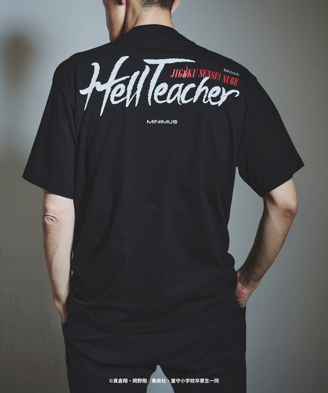【地獄先生ぬ～べ～×MINIMUS】Hell Teacher Hand Front Print Tee