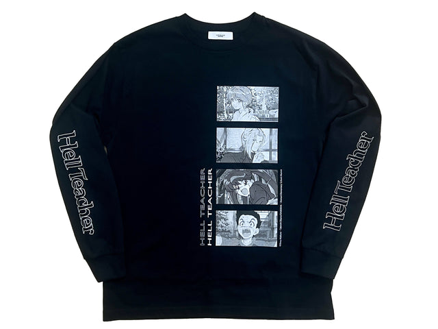 【地獄先生ぬ～べ～×MINIMUS】4 Scene Hell Teacher Long Sleeve Tee